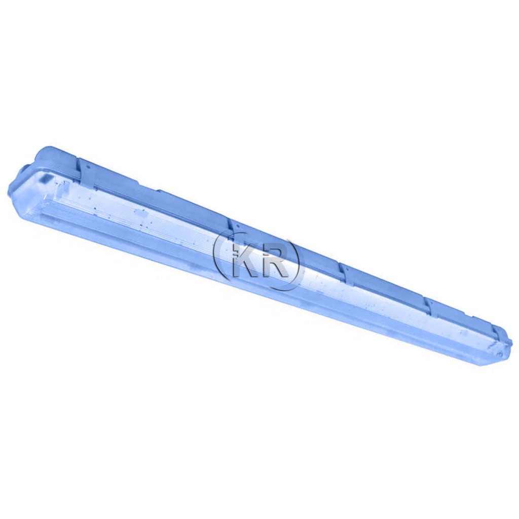 Luminaria hermetica 2 x 14 20w kr solu es e materiais el tricos
